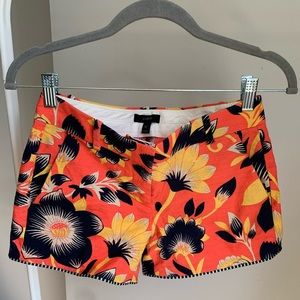 J Crew Floral Shorts